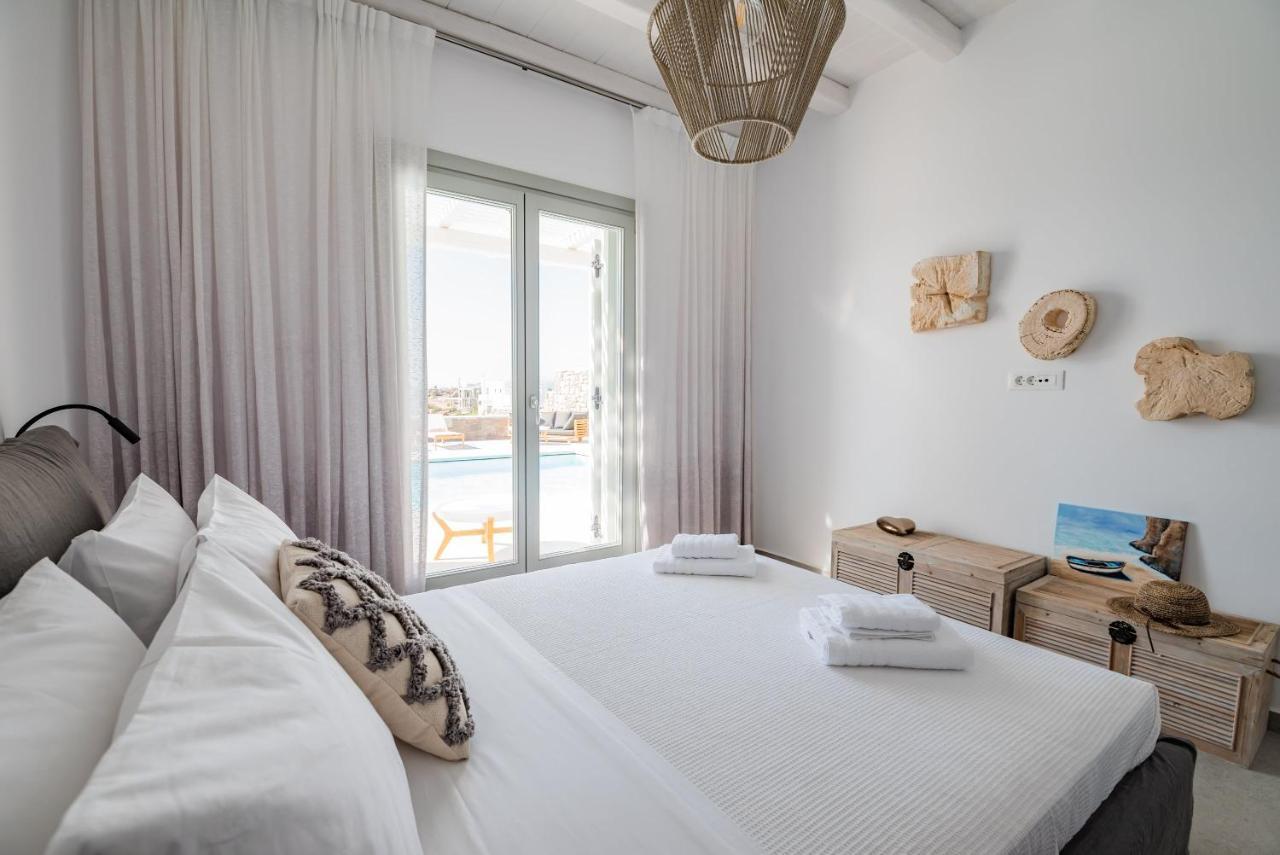 Villa Petra Mare Above Mykonos Town Private Pool المظهر الخارجي الصورة