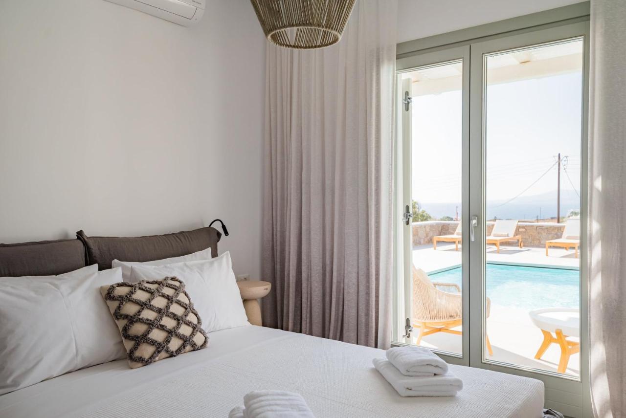 Villa Petra Mare Above Mykonos Town Private Pool المظهر الخارجي الصورة