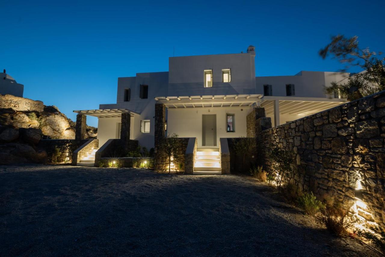 Villa Petra Mare Above Mykonos Town Private Pool المظهر الخارجي الصورة